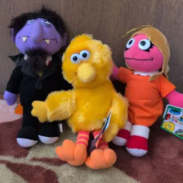 빅버드, 카운트 백작, 그로버 봉제 인형 세서미 스트릿 세트