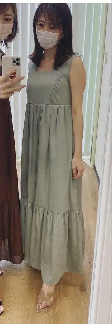 마리에파 에프데 새상품 미사용 택 포함 썸머 롱 원피스