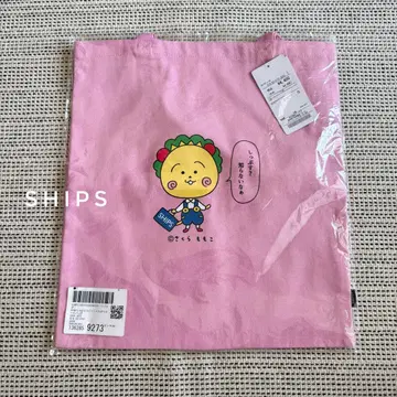 SHIPS 코지코지 콜라보 한정 토트백 코지코지 핑크