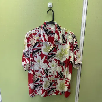 SUN SURF 하와이안 알로하 셔츠 M