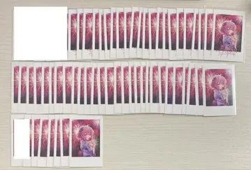 nqrse 나루세짱의 폴라로이드 불꽃놀이 56장 세트