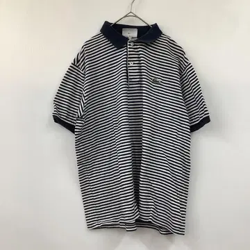LACOSTE 라코스테 반팔 피케 셔츠 보더 빈티지 90년대