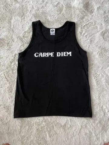 CARPE DIEM 탱크탑 사이즈 L 블랙