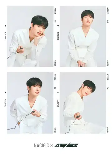 ATEEZ MIN GI NACIFIC IN BLOOM 4CUT 사진