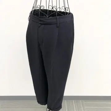 리플렉트 팬츠 L 네이비 심플 무지 허리밴딩 캐주얼