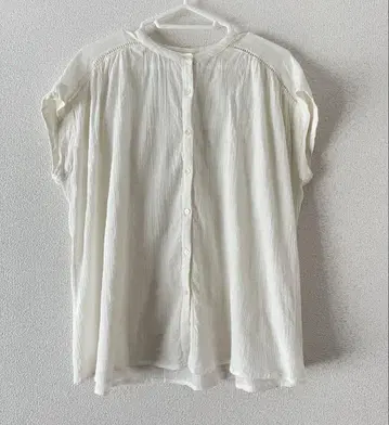 어반 리서치 써니 라벨 양류 개더 블라우스 프렌치 슬리브 프리