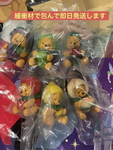 도쿄 디즈니 리조트 디즈니 스토어 가챠 곰돌이 푸 컴플리트