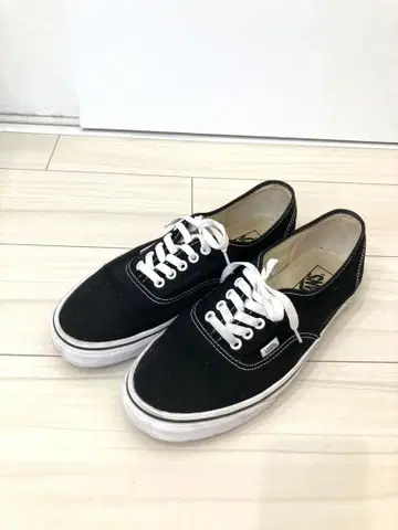 VANS 어센틱 스니커즈 블랙 28.0cm