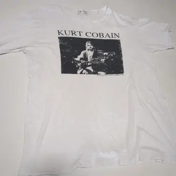 Kurt Cobain 프린트 티셔츠