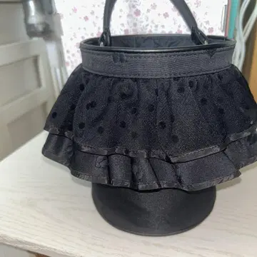 세츠코 사지테르 하트 자수 핸드백 거의 미사용 바닥 찡 장식 포함