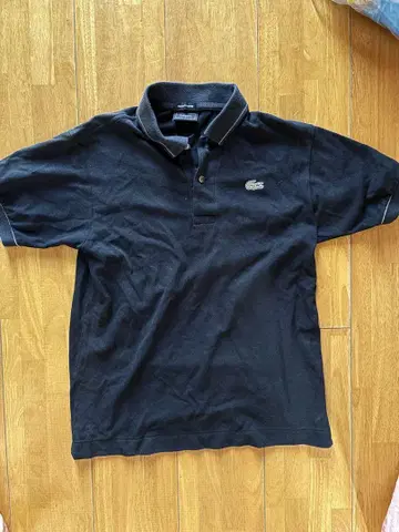 라코스테 LACOSTE 샴페인 콜라보 피케 셔츠 모에 샹동 금 악어