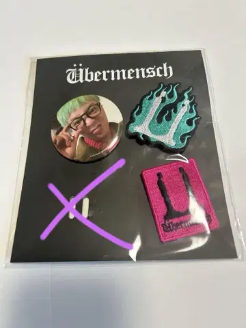 G-DRAGON BADGE & WAPPEN SET 지용 gdragon