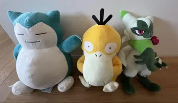 잠만보, 고라파덕, 뜨아거 봉제 인형 묶음 판매
