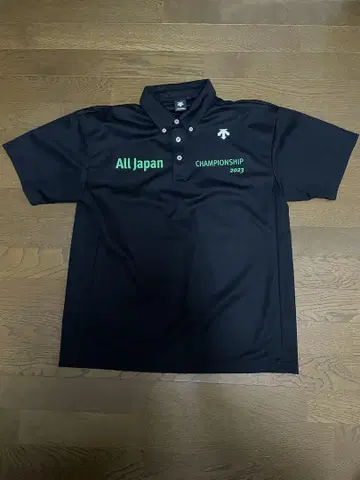 데상트 All Japan 2023 피케 셔츠