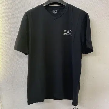 엠포리오 아르마니 아르마니 남성용 티셔츠 V넥 블랙 XL
