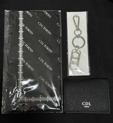 CDLTOKYO POPUP 반다나 키체인 카드 케이스 3개 세트