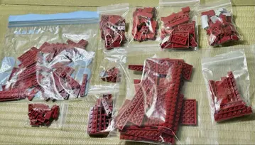 레고 다크 레드 부품