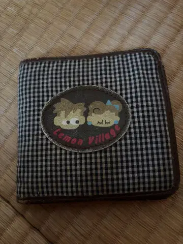 쇼와 레트로 팬시 Lemon Village 반지갑