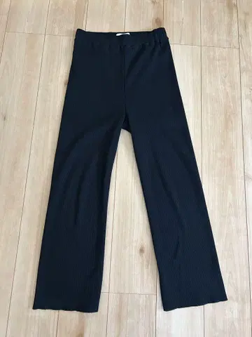 ZUCCA 블랙 와이드 팬츠 M 사이즈