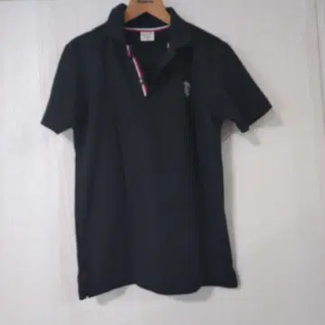 Braveheart England 블랙 피케 셔츠 반팔