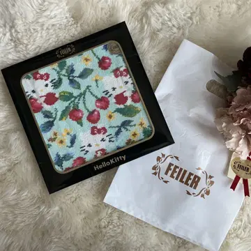 페이러 손수건 새상품 키티