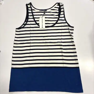 PETIT BATEAU 스트라이프 슬리브리스 셔츠