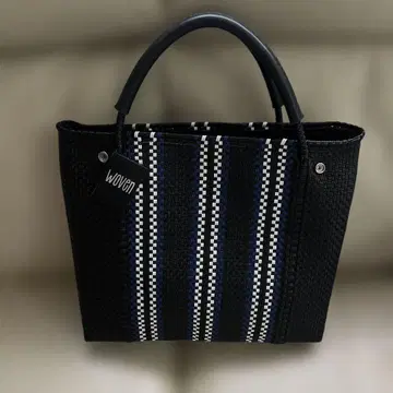 woven 메르카도 백 토트백 바스켓 백