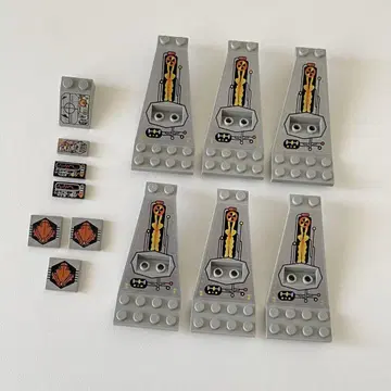 LEGO 우주 시리즈 UFO 프린트 부품 / 올드 레고