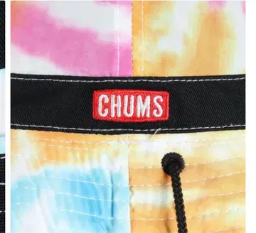 CHUMS 타이다이 패턴 버킷햇