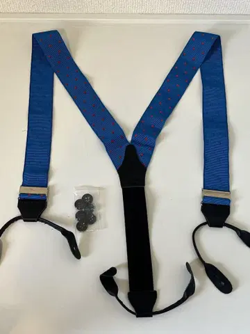 ALBERT THURSTON 도트 서스펜더 100cm