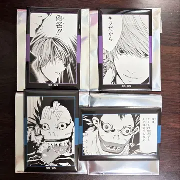 DEATH NOTE 데스노트 야가미 라이토 류크 코마 스퀘어 캔뱃지