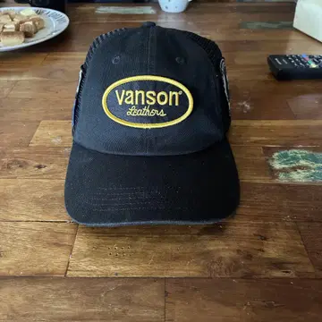 vanson 블랙 메쉬 캡