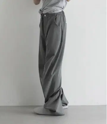 Randy 토네이도 팬츠 tornado pant 그레이 슬랙스 사이즈 1
