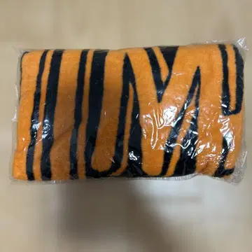 WANIMA 타월 블랙 오렌지