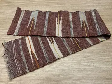 Os52 찢어진 직물 반폭 오비