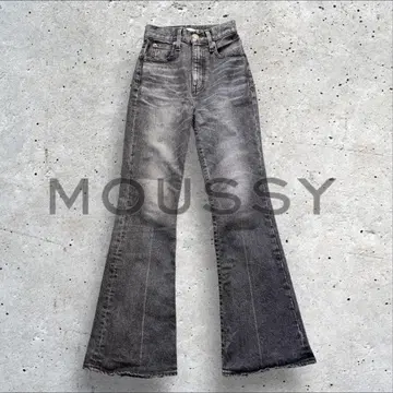 MOUSSY MVS FLARE 플레어 데님 22 블랙