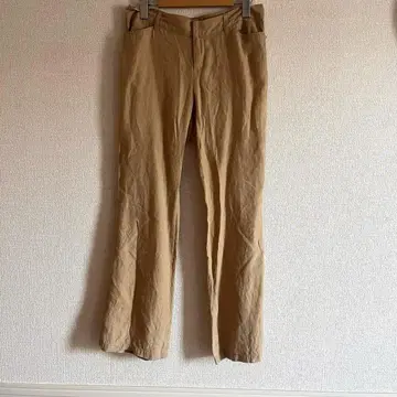 Ralph Lauren 린넨 100 플레어 팬츠