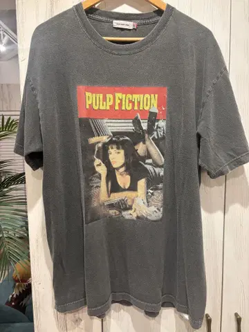 좋은 록 스피드 PULP FICTION 그래픽 티셔츠