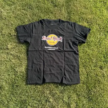 Hard Rock Cafe 나이아가라 폴스 티셔츠 XL 블랙