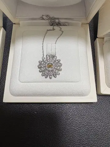 스와로브스키 Eternal Flower 펜던트 목걸이