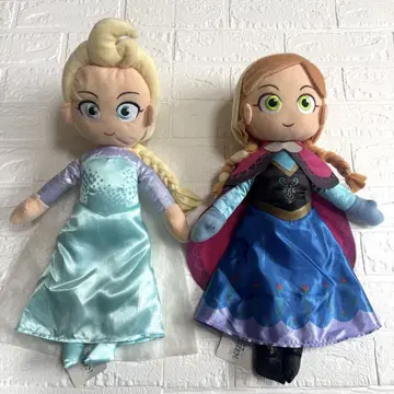 45cm 엘사와 안나 봉제 인형 세트 안나 Disney