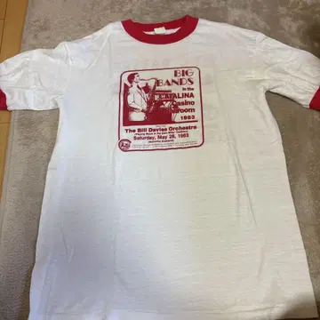 80s Vintage T-shirts 링거 티셔츠 구제 의류 빈티지