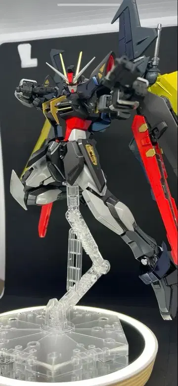 MG 스트라이크 느와르 페인팅 완성품