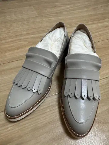 MODE ET JACOMO 로퍼 24 cm 라이트 그레이
