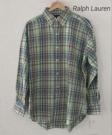Ralph Lauren/랄프 로렌 체크 버튼다운 셔츠