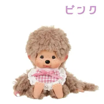 보송보송 스위트 브라운 몬치치 봉제 인형 [핑크]