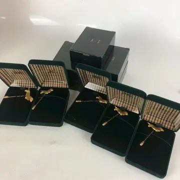 DAKS 닥스 미사용품 핀 브로치 6세트 케이스 포함 브랜드