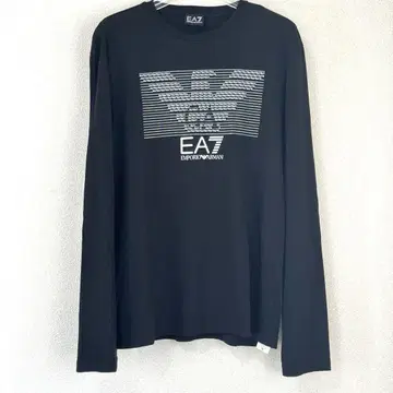 엠포리오 아르마니 EA7 블랙 긴팔 롱T L 남성용 보관 새상품급