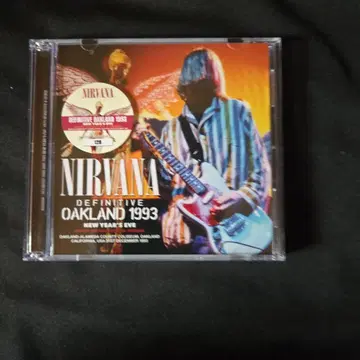 NIRVANA DEFINITIVE OAKLAND 1993 2CD