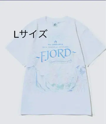 Mrs. GREEN APPLE 미세스 그린 애플 FJORD 로고 티셔츠